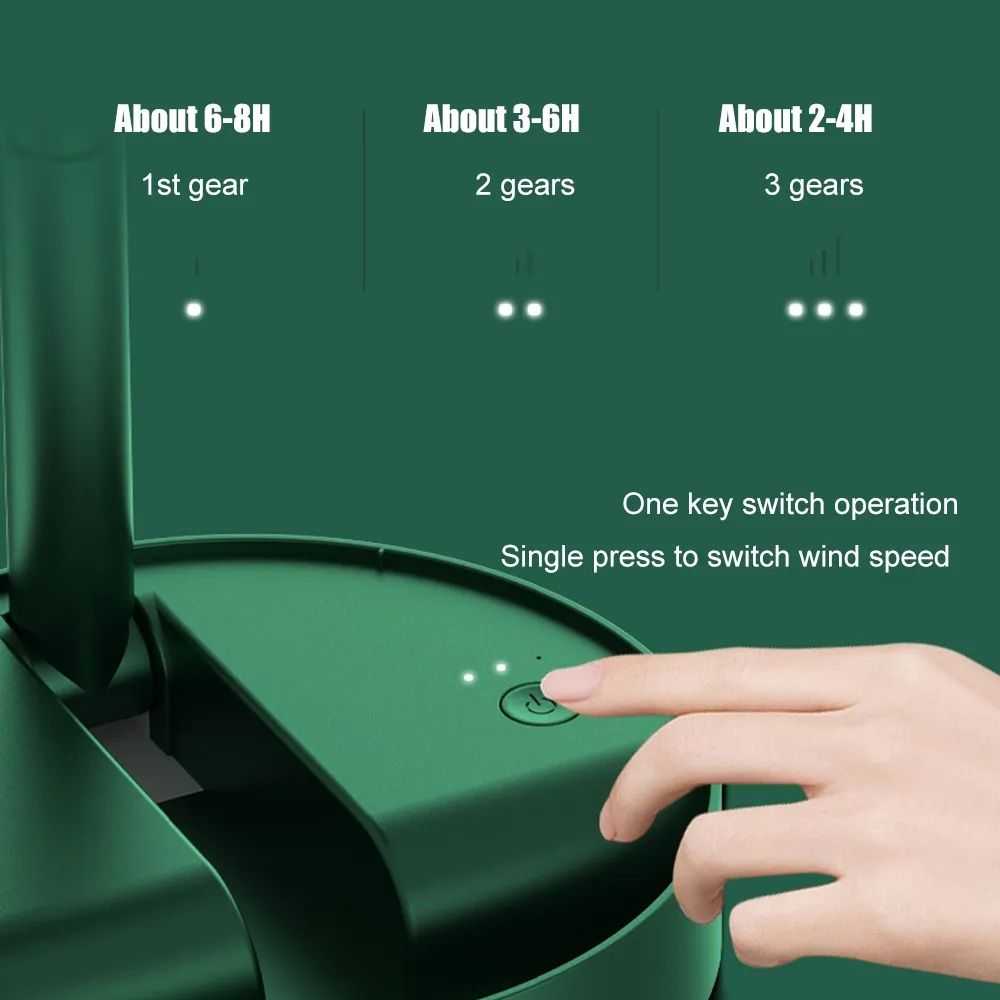 3 Speed Big size Rechargeable Mini