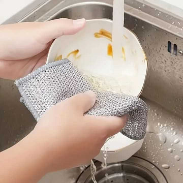 Dish Washing Cleaning Cloth Wire