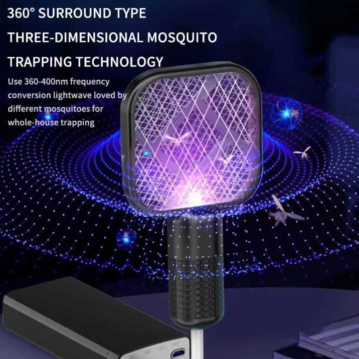 Mosquito Gadget Swatter UV Light with sharp sparking Fly Bug Zapper