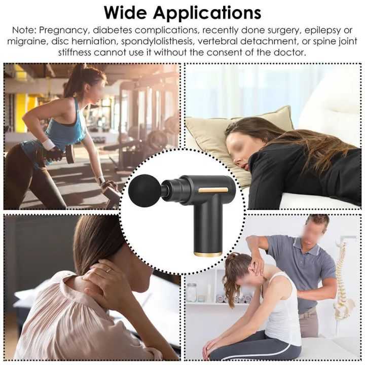 Professional Deep Tissue Massage Gun High Torque Muscle Relaxer