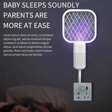 Mosquito Gadget Swatter UV Light with sharp sparking Fly Bug Zapper