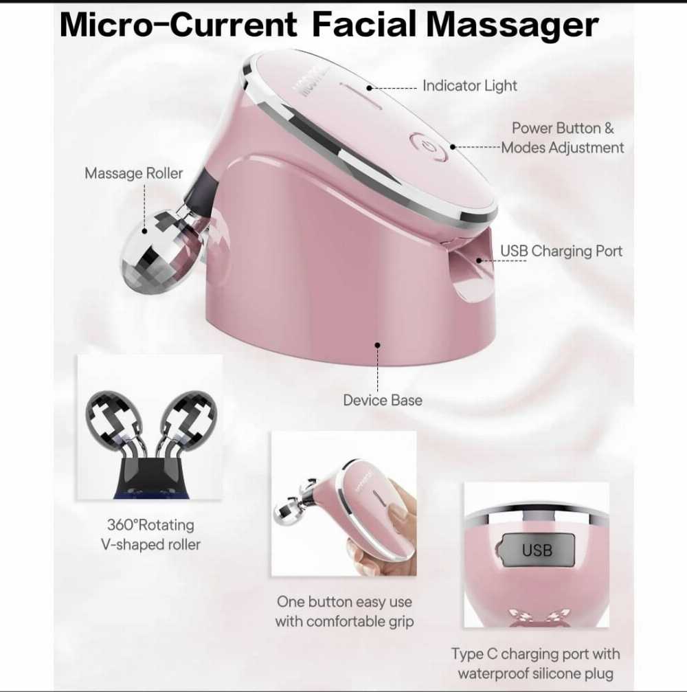 Microcurrent Facial Massager