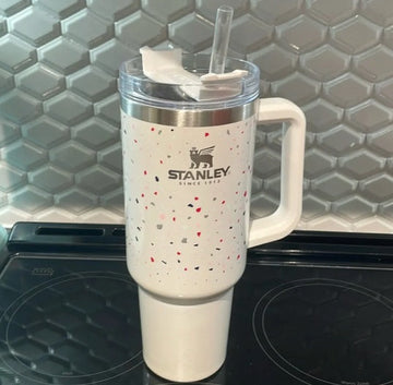 Stanley Tumbler 40 oz Terrazo Pearlescent